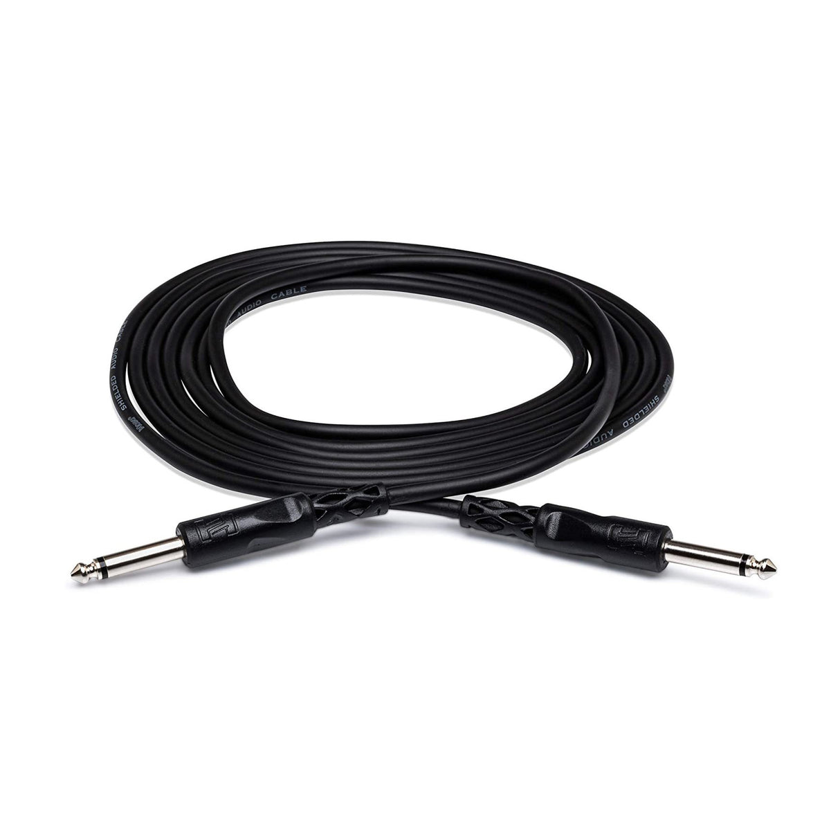Hosa CPP-115 1/4-Inch TS to 1/4-Inch TS Unbalanced Interconnect Cable (15-Feet)