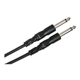 Hosa CPP-115 1/4-Inch TS to 1/4-Inch TS Unbalanced Interconnect Cable (15-Feet)