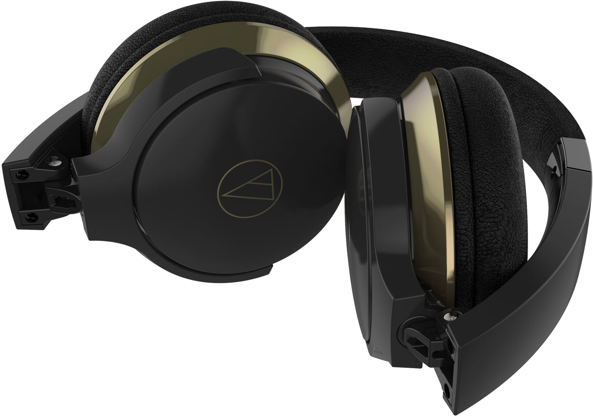 Audio-Technica SonicFuel Wireless On-Ear Headphones w/ Mic and Control (Black)