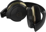 Audio-Technica SonicFuel Wireless On-Ear Headphones w/ Mic and Control (Black)