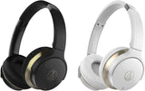 Audio-Technica SonicFuel Wireless On-Ear Headphones w/ Mic and Control (Black)