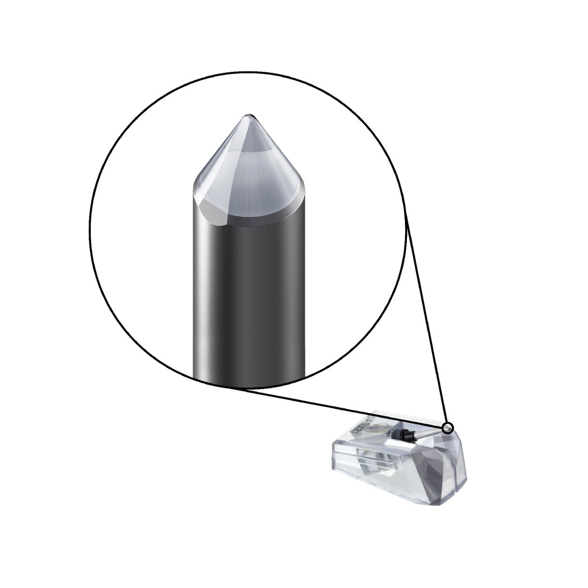 Audio-Technica ATN-XP7 Elliptical Replacement Stylus for AT-XP7 Cartridge