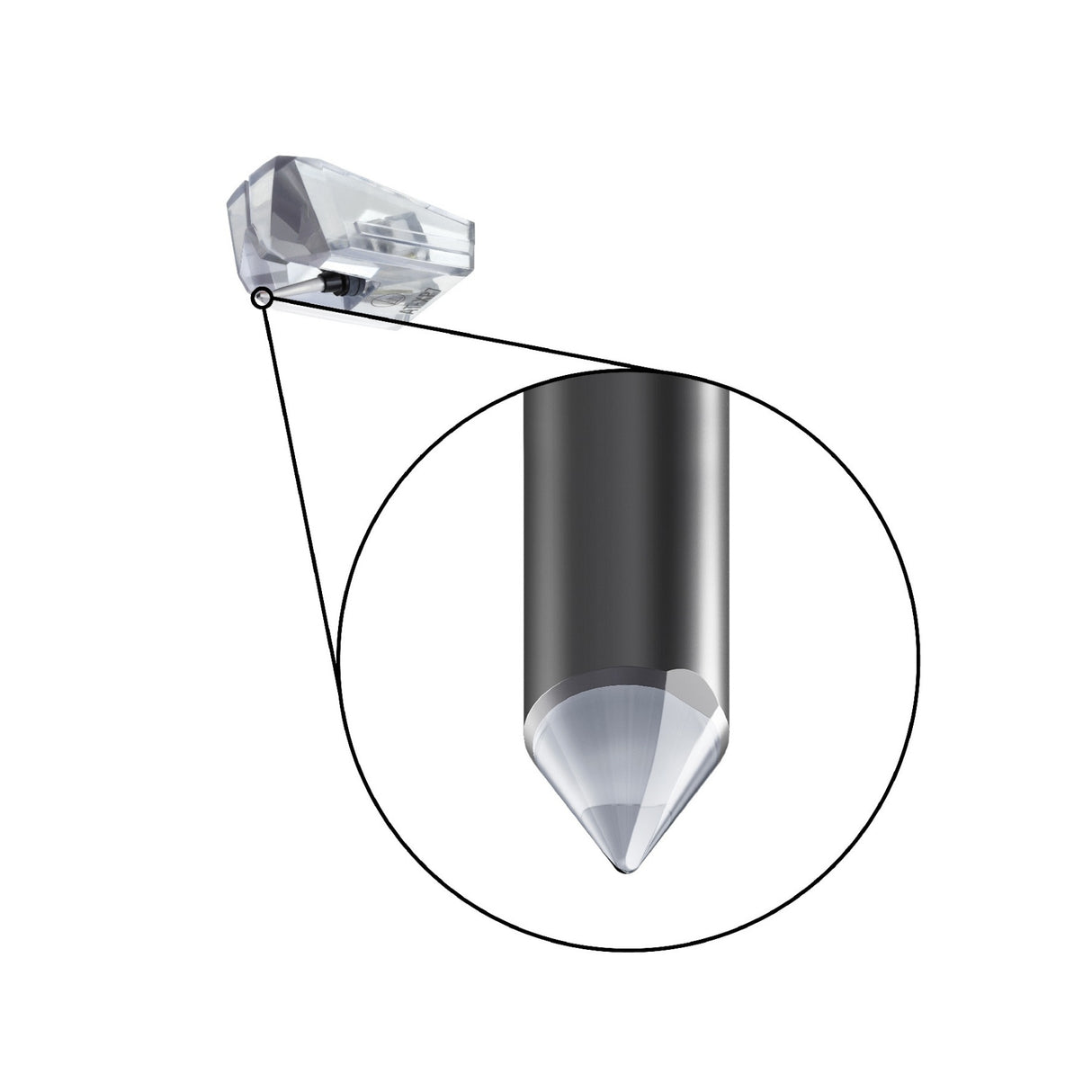 Audio-Technica ATN-XP7 Elliptical Replacement Stylus for AT-XP7 Cartridge