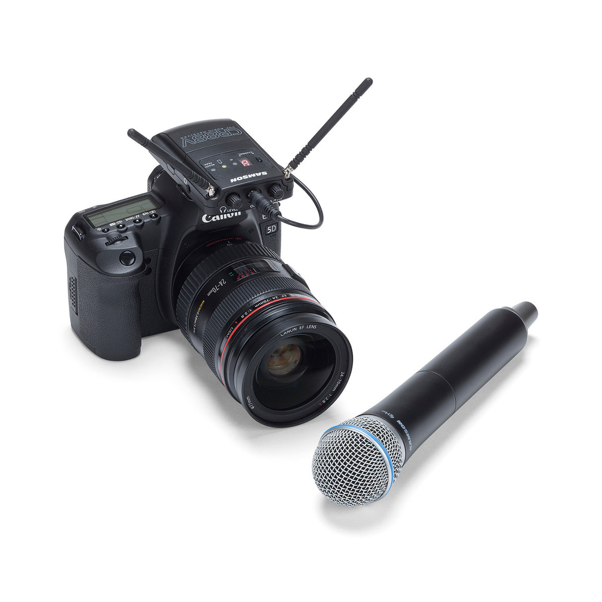 Samson Concert 88 Camera Handheld Microphone UHF Wireless System (Channel K)
