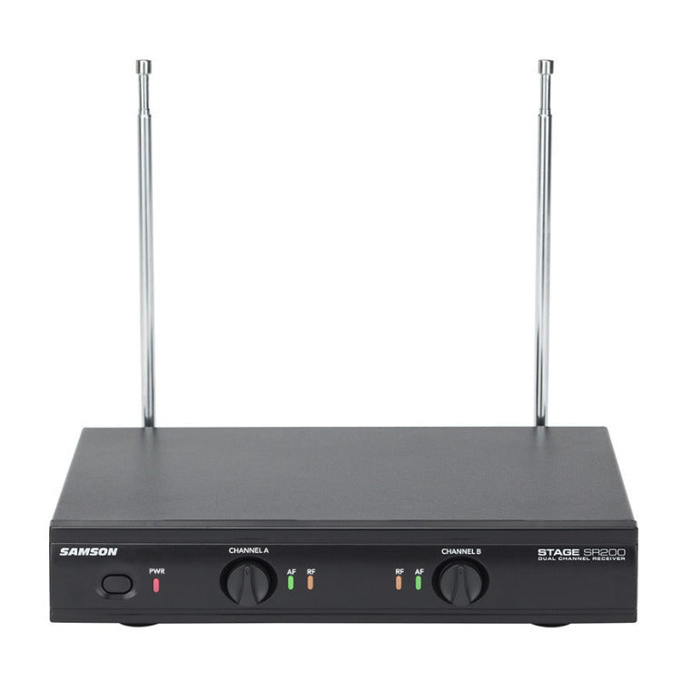 Samson Stage 200 Dual Channel Handheld VHF Wireless System (Group D)