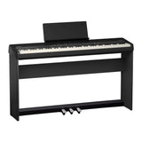 Roland FP-40 88-Key Digital Piano (Black) Bundle with Stand and Pedal Unit - 1