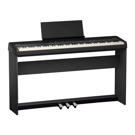 Roland FP-40 88-Key Digital Piano (Black) Bundle with Stand and Pedal Unit - 1