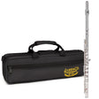 Silber & Co. C Flute (Silver) with 16 Closed Keys and Carrying Case