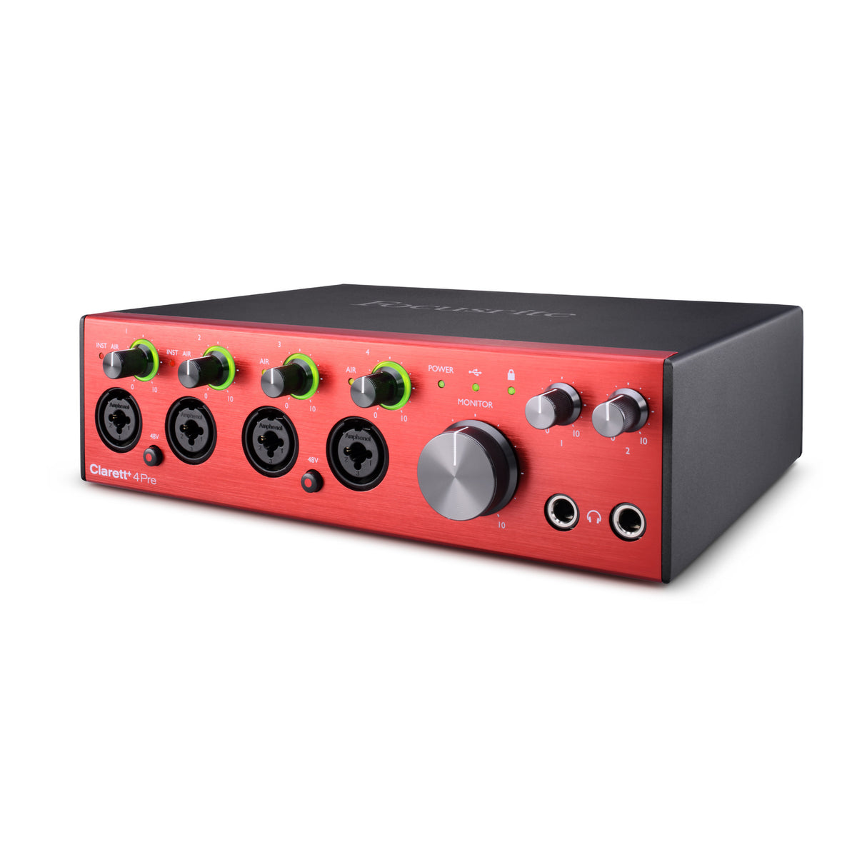 Focusrite Clarett+ 4Pre 18-in / 8-out Audio Interface