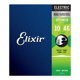 Elixir Light Gauge OPTIWEB Coated NPS Electric Guitar Strings (10-46)