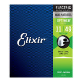 Elixir 19102 NPS Electric Guitar Strings with Optiweb. Medium 11-49