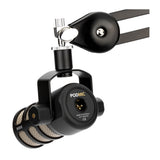 Rode Microphones PodMic Dynamic Podcasting Microphone with 25 Feet Cable Bundle