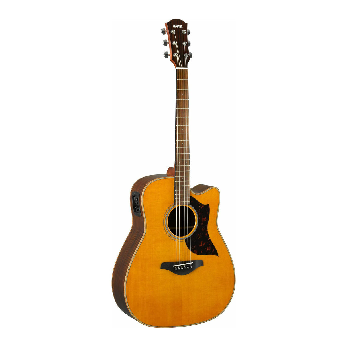 Yamaha A1R 6-String Acoustic-Electric Guitar (Right-Hand, Vintage Natural)