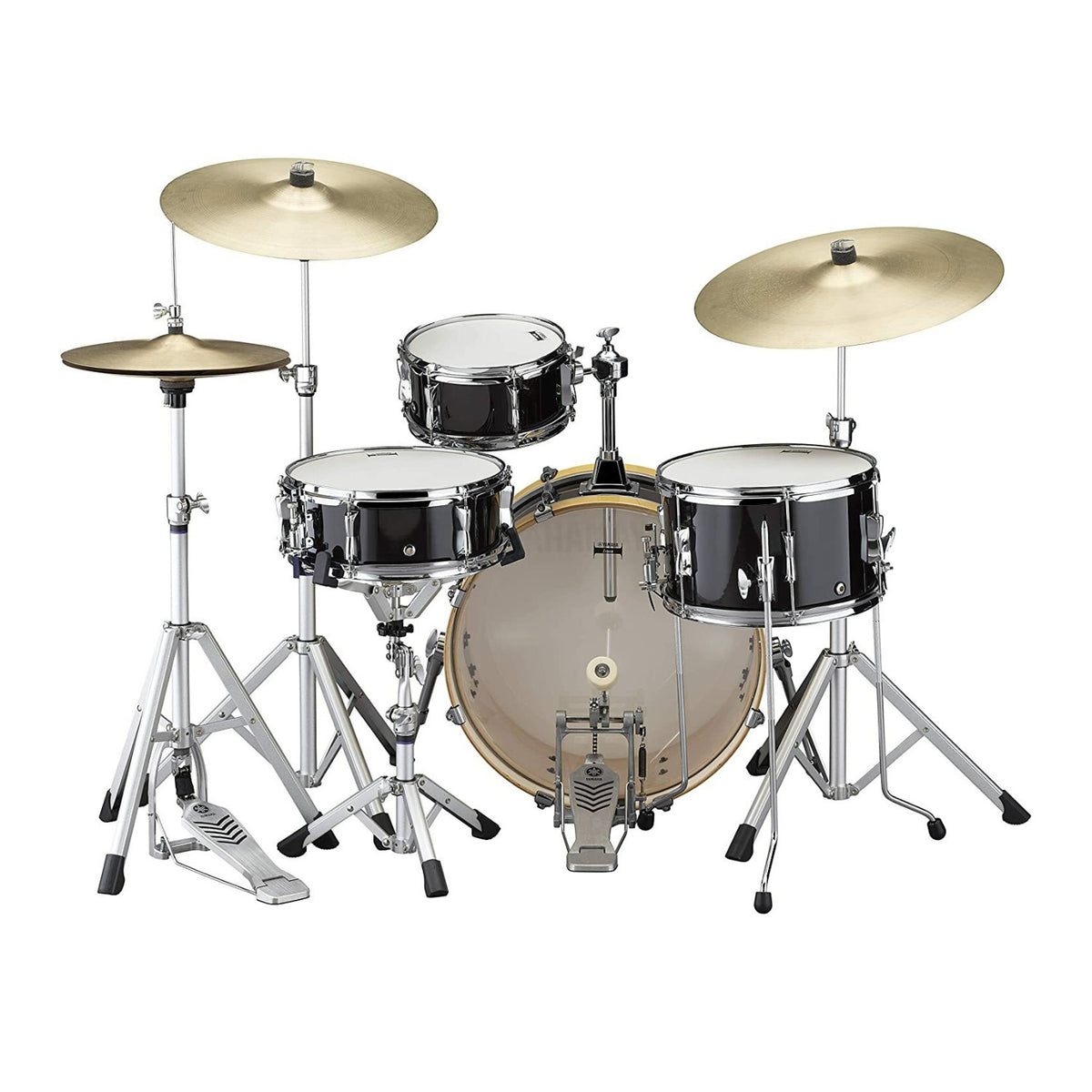 Yamaha SBP0F4H Stage Custom Hip 4-Piece Drum Shell Pack (Raven Black) (Open Box)