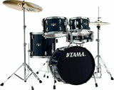 Tama Imperialstar 5-Piece Drum Kit with Meinl HCS Cymbals (Dark Blue)