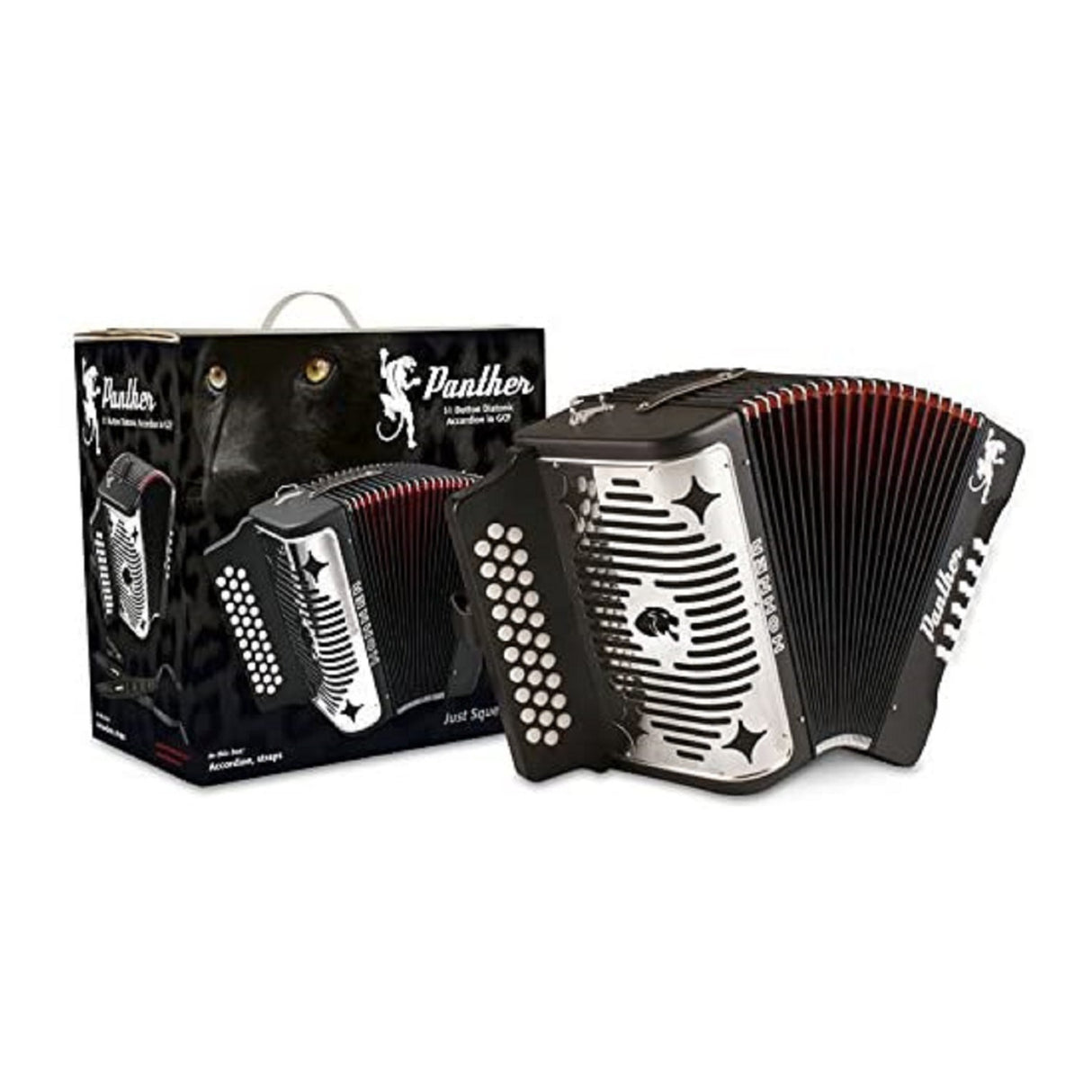 Hohner 3100GB 31-Key Panther Diatonic Accordion