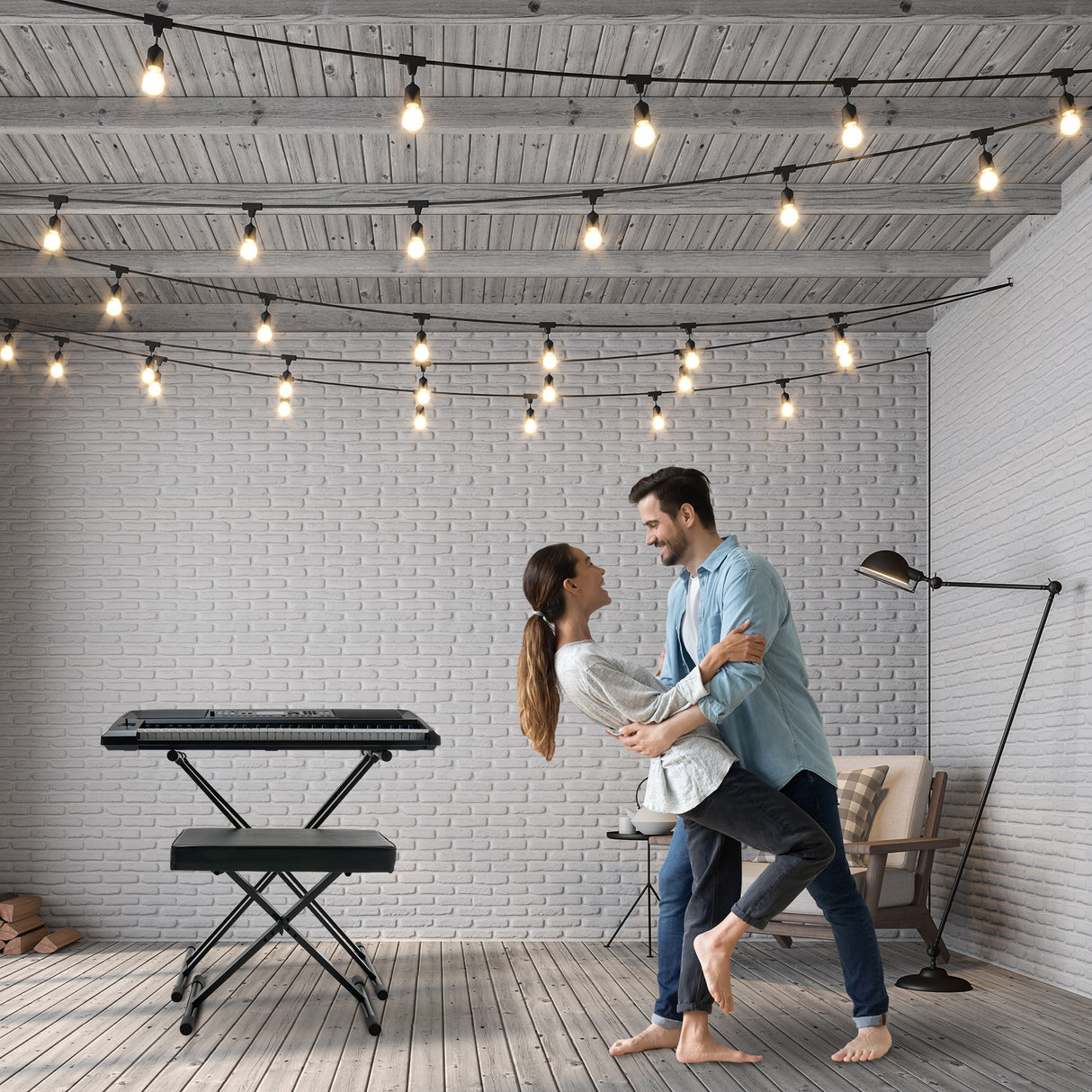 Studiologic SL73 Studio Keyboard Controller Bundle with Keyboard Stand and Pedal