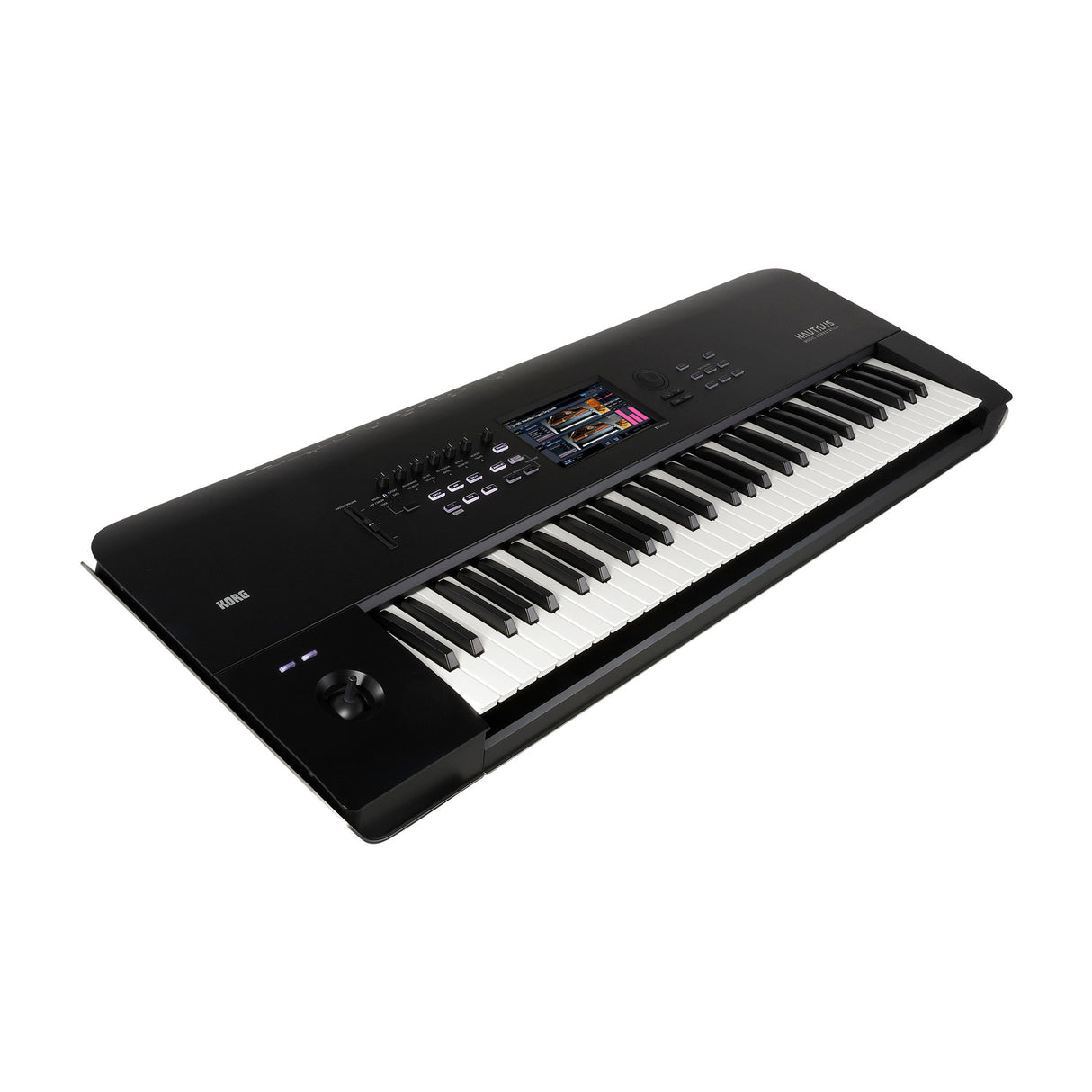 Korg NAUTILUS 61-Key Workstation Synthesizer with Stand and Cable (2-Pack)