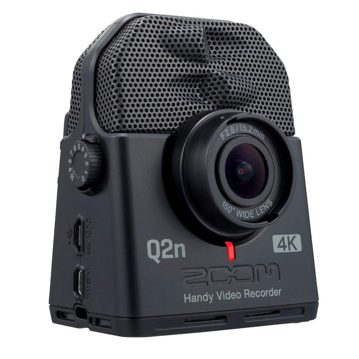 Zoom Q2n-4K Handy Video Recorder Bundle with Headphones and 32GB microSDHC Card (Open Box)