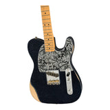 Fender Brad Paisley Esquire 6-String Electric Guitar (Right-Hand, Black Sparkle)