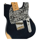 Fender Brad Paisley Esquire 6-String Electric Guitar (Right-Hand, Black Sparkle)