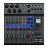 Zoom LiveTrak L8 Portable 8 Channel Digital Mixer and MultitrackRecorder Bundle