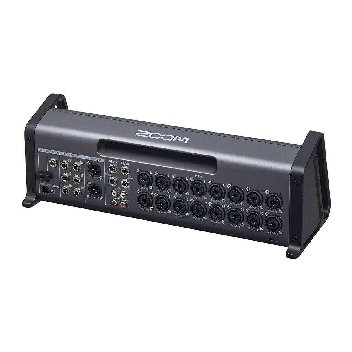Zoom LiveTrak L-20R 20-Channel Digital Mixer-Recorder with Headphones Bundle