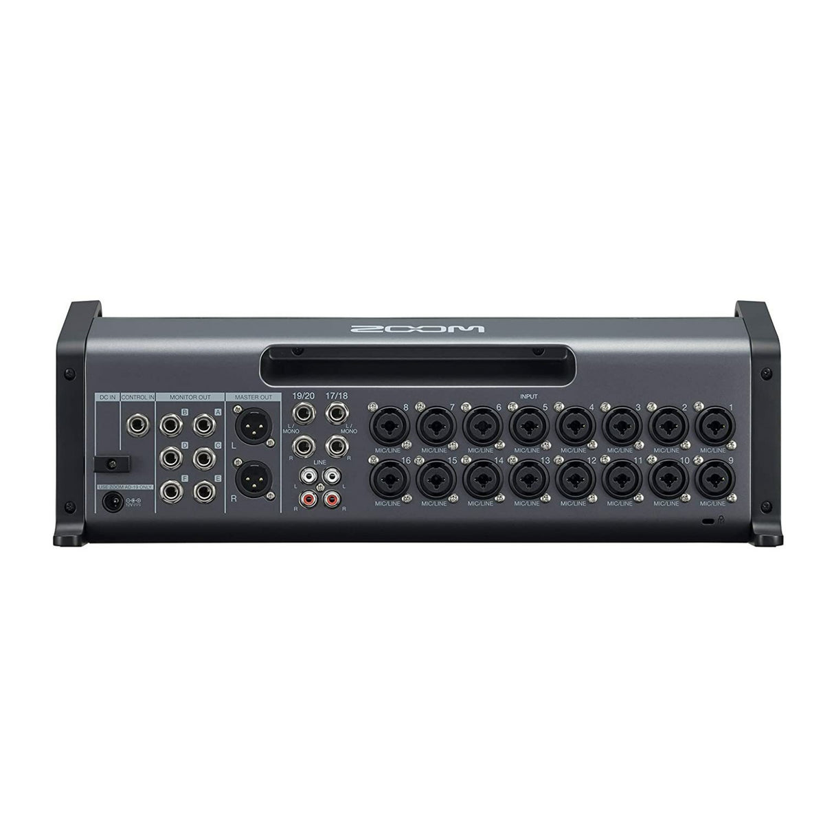 Zoom LiveTrak L-20R 20-Channel Digital Mixer-Recorder with Headphones Bundle