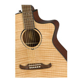 Fender FA-345CE Auditorium 6-String Acoustic Guitar (Natural)