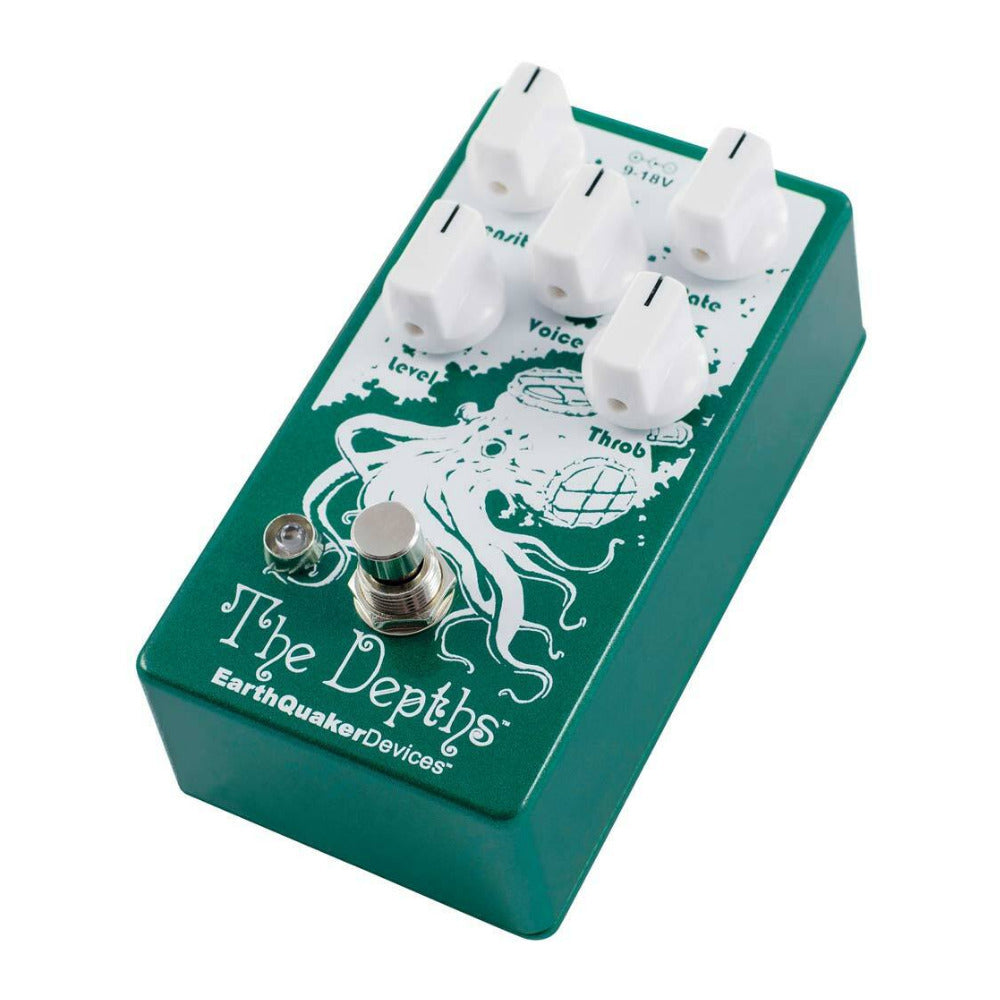 EarthQuaker Devices The Depths V2 Optical Vibe Machine Pedal