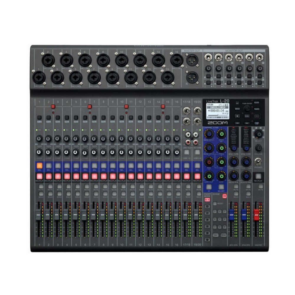 Zoom LiveTrak L-20 Digital Mixer (Open Box)