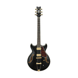 Ibanez AMH90 AM Series Artcore 6-String Electric Guitar (Black)