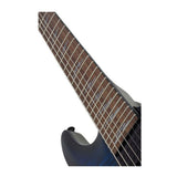 Schecter Omen Elite-7 7-String Electric Guitar (Right-Hand, See-Thru Blue Burst)