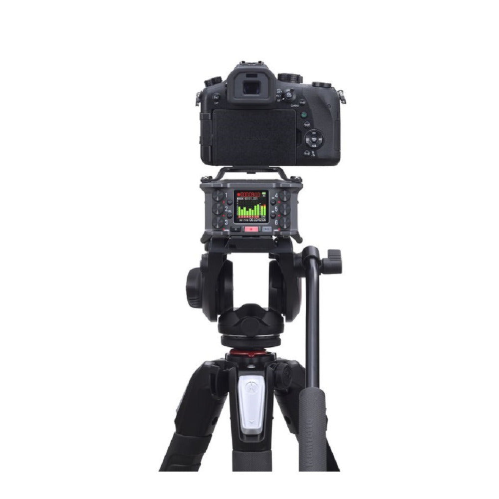 Zoom F6 6-Input / 14-Track Multi-Track Field Recorder with Studio Headphones