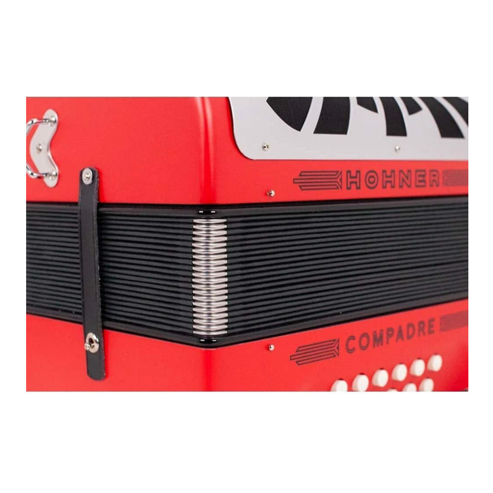 Hohner Compadre EAD Accordion (Red) with Gig Bag