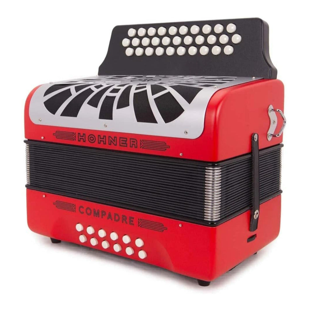 Hohner Compadre EAD Accordion (Red) with Gig Bag