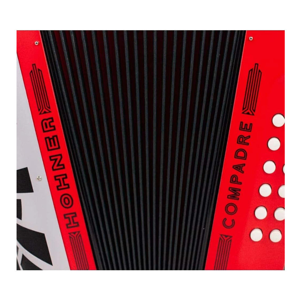 Hohner Compadre EAD Accordion (Red) with Gig Bag