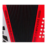 Hohner Compadre EAD Accordion (Red) with Gig Bag