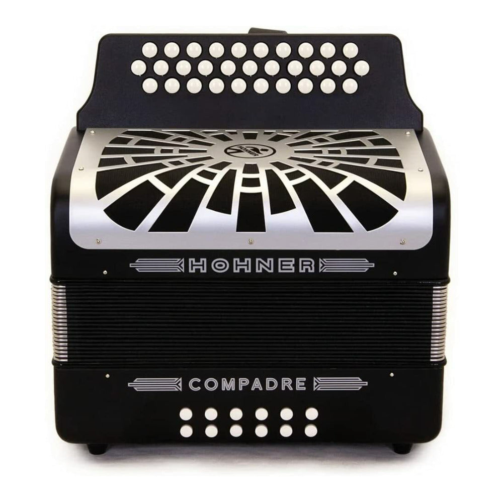 Hohner Compadre GCF Accordion with Gig Bag (Black)