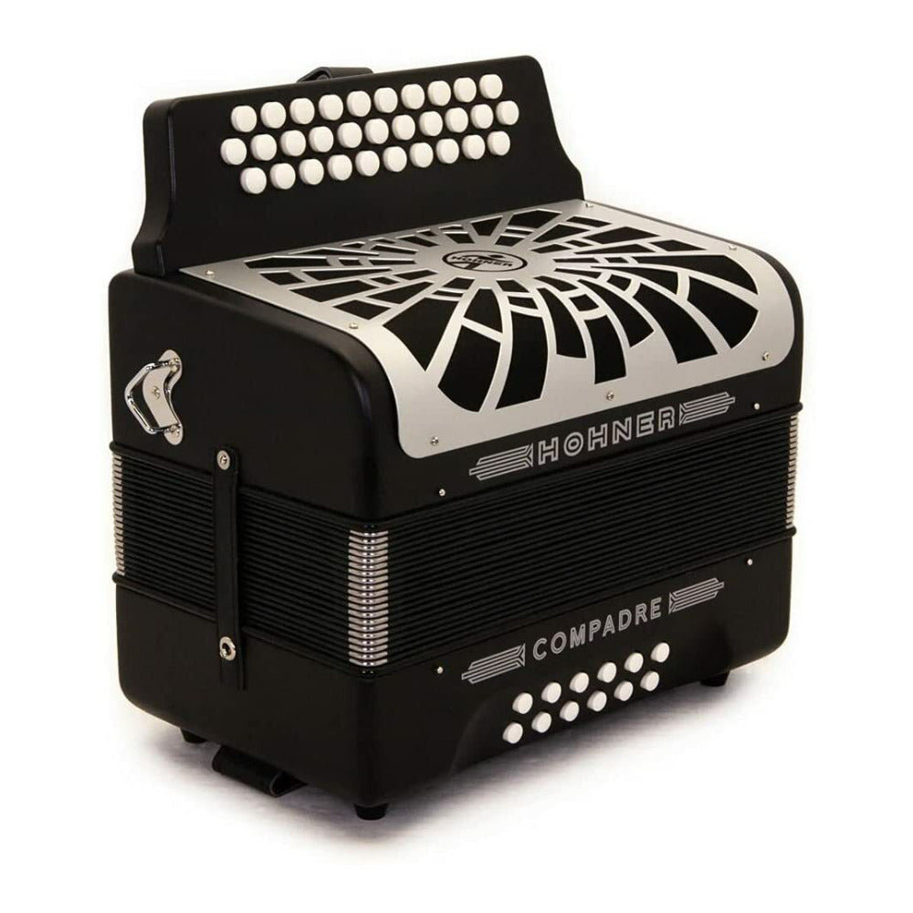Hohner Compadre GCF Accordion with Gig Bag (Black)