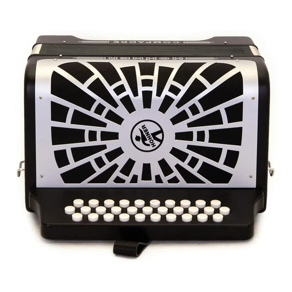Hohner Compadre GCF Accordion with Gig Bag (Black)
