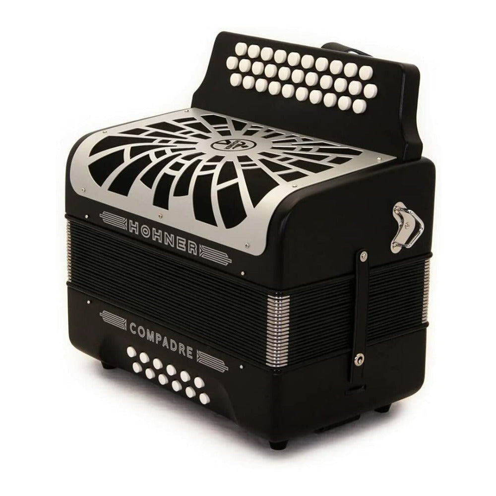 Hohner Compadre GCF Accordion with Gig Bag (Black)