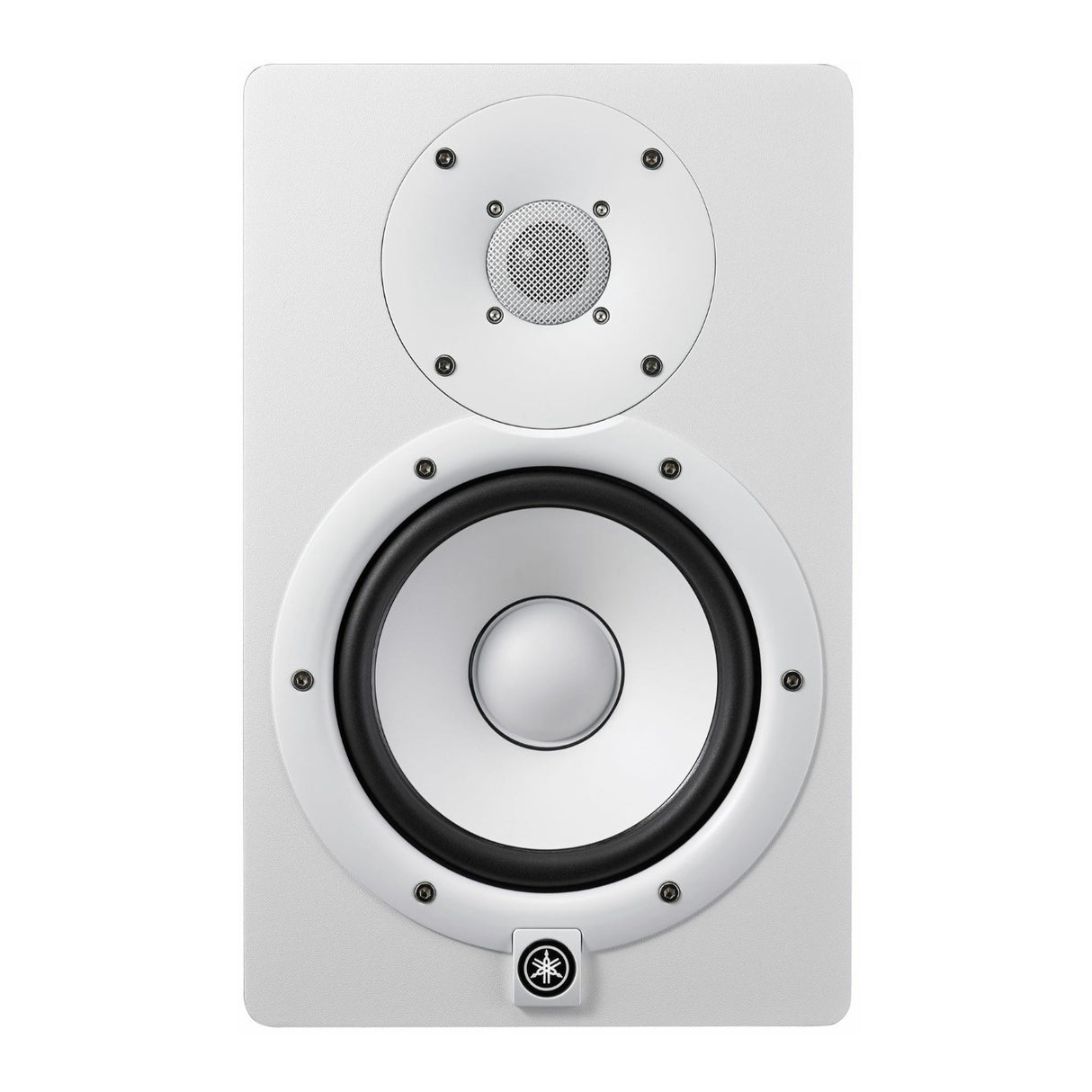 Yamaha HS7W 6.5-Inch Powered Studio Monitor (White, 2-Pack) Bundle