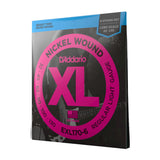 D'Addario EXL170-6 6-String Nickel Wound Bass Guitar Strings (32-130)