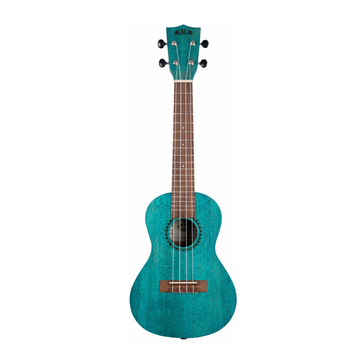 Kala Ocean Blue Watercolor 4-String Meranti Concert Ukulele