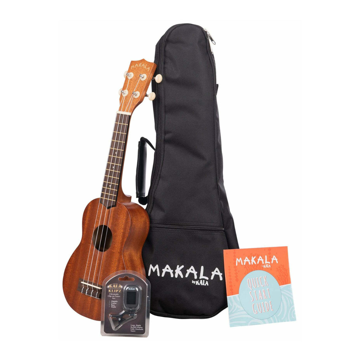 Kala Makala Soprano 4-String Ukulele Pack