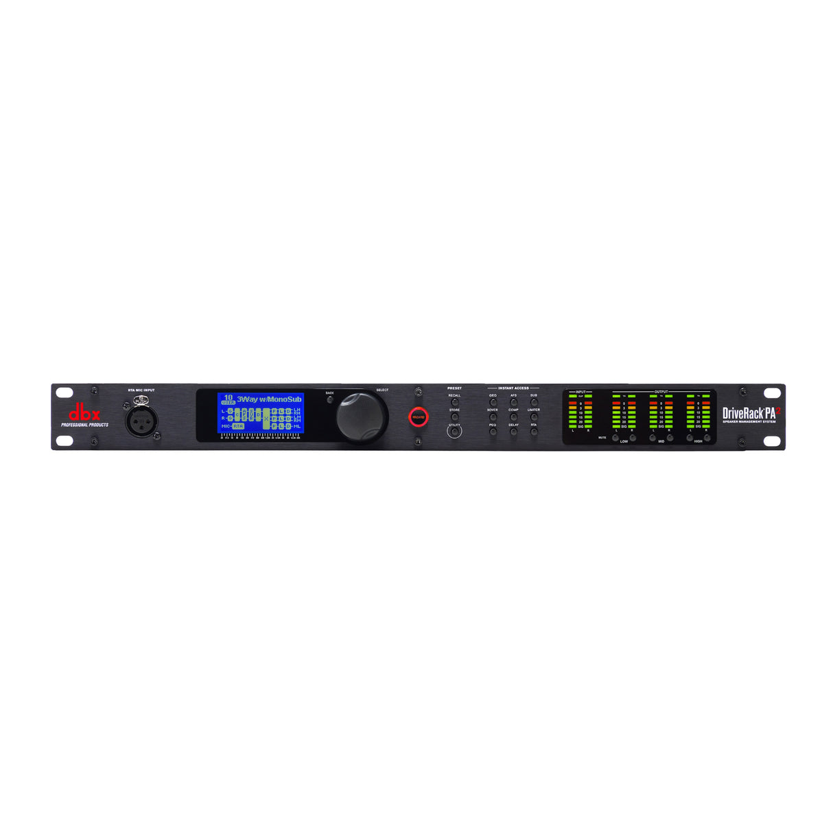 DBX DriveRack PA2 Complete Loudspeaker Management System