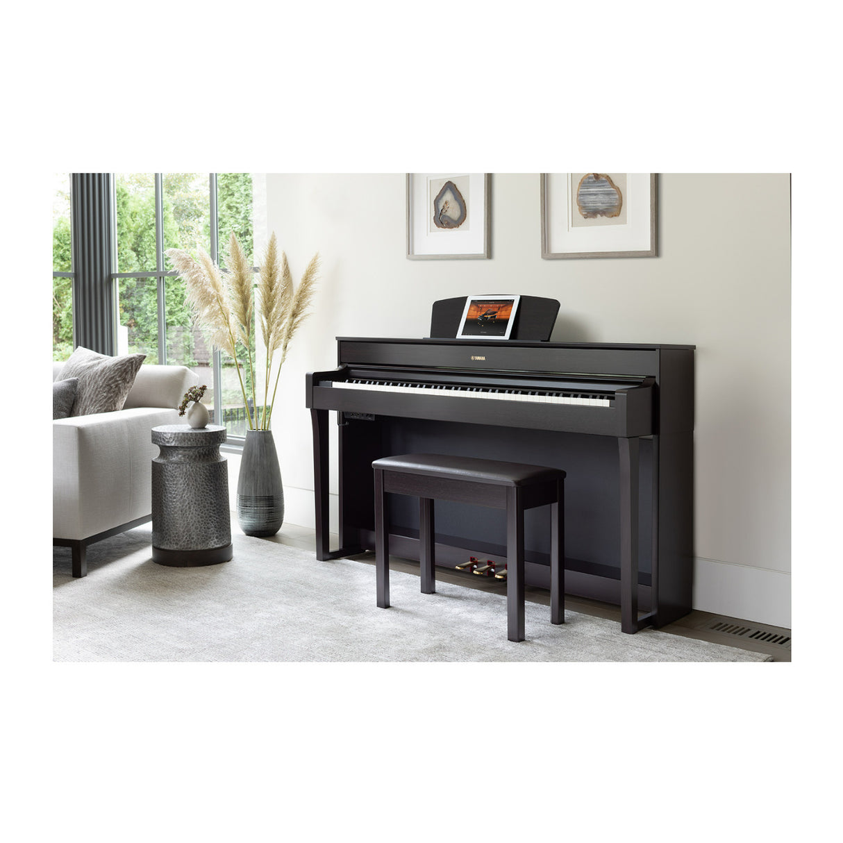 Yamaha ARIUS  YDP-145 88-Key Console Digital Piano (Dark Rosewood)