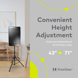Knox Gear Tripod Air-cushion Speaker Stand (Single)