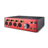 Focusrite Clarett Plus 4Pre 18 In and 8 Out Audio Interface with Cables Bundle